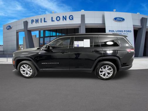 Diamond Black Crystal Pearlcoat 2022 Jeep Grand Cherokee L Limited