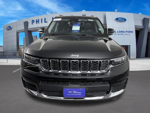 Diamond Black Crystal Pearlcoat 2022 Jeep Grand Cherokee L Limited