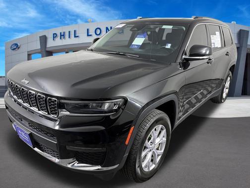 Diamond Black Crystal Pearlcoat 2022 Jeep Grand Cherokee L Limited