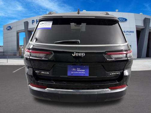 Diamond Black Crystal Pearlcoat 2022 Jeep Grand Cherokee L Limited