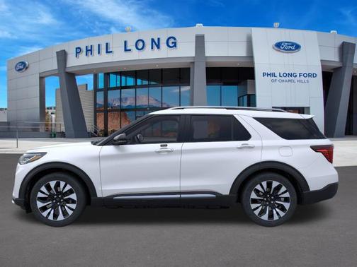 STAR WHITE MET TRI-COAT 2026 Ford Explorer Platinum