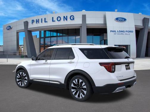 STAR WHITE MET TRI-COAT 2026 Ford Explorer Platinum