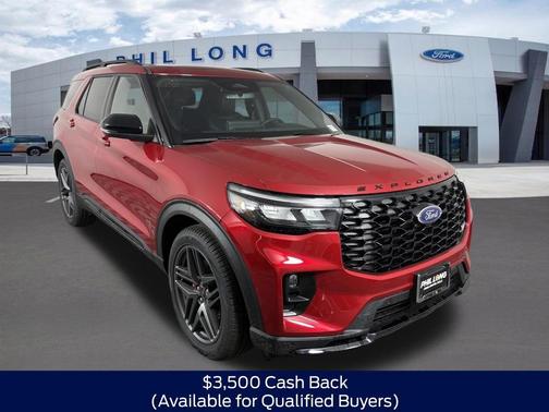 RAPID RED MET TINTED CC 2026 Ford Explorer ST