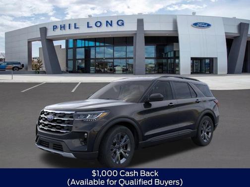 Agate Black Metallic 2026 Ford Explorer Active