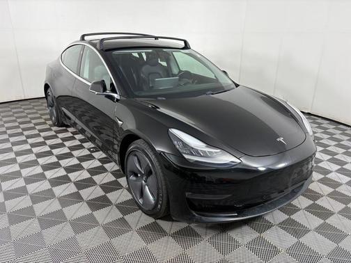 Solid Black 2019 Tesla Model 3 Long Range