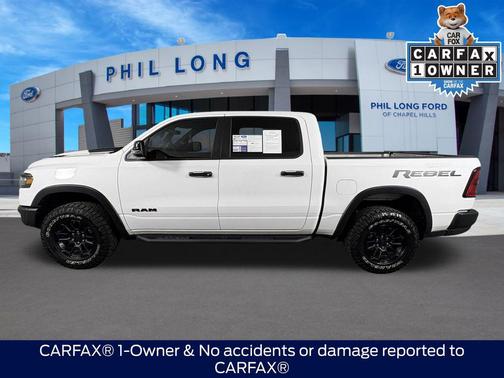 Bright White Clearcoat 2026 RAM 1500 Rebel