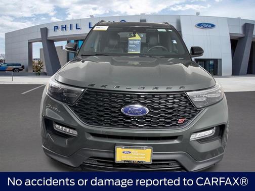 FORGED GREEN METALLIC 2023 Ford Explorer ST