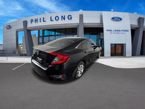 Crystal Black Pearl 2017 Honda Civic LX