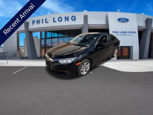 Crystal Black Pearl 2017 Honda Civic LX