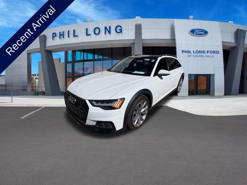 Glacier White Metallic 2025 Audi A6 55 Prestige