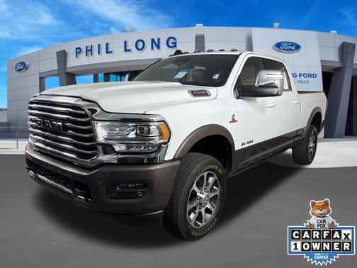 Bright White Clearcoat 2024 RAM 2500 Longhorn
