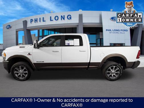 Bright White Clearcoat 2024 RAM 2500 Longhorn
