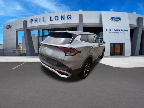 Steel Gray 2023 Kia Sportage Hybrid LX