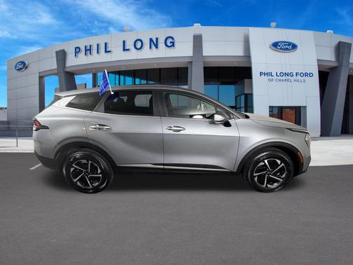 Steel Gray 2023 Kia Sportage Hybrid LX