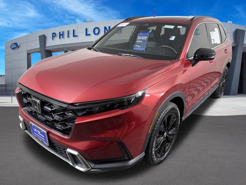 Radiant Red Metallic 2025 Honda CR-V Hybrid Sport Touring AWD