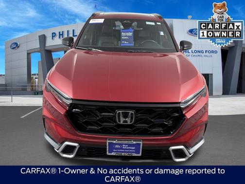 Radiant Red Metallic 2025 Honda CR-V Hybrid Sport Touring AWD