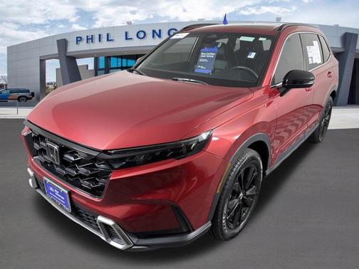 Radiant Red Metallic 2025 Honda CR-V Hybrid Sport Touring AWD