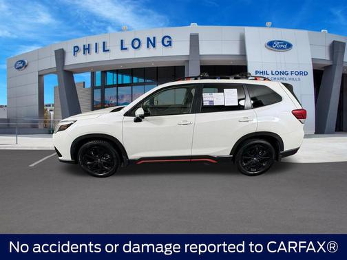 Crystal White Pearl 2024 Subaru Forester Sport
