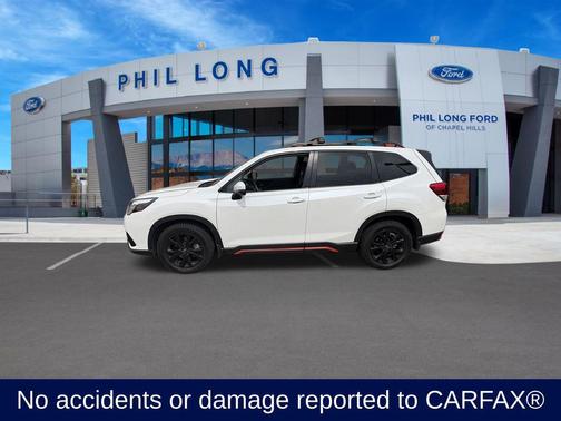Crystal White Pearl 2024 Subaru Forester Sport