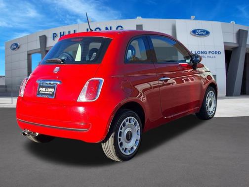 Rosso (Red) 2015 FIAT 500 Pop