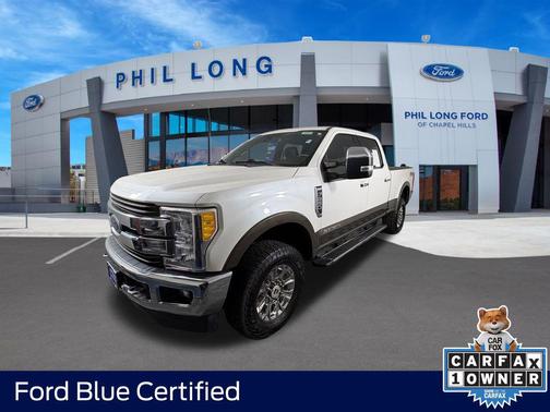 WHITE PLATINUM MET TRI-COAT 2017 Ford F-250 King Ranch