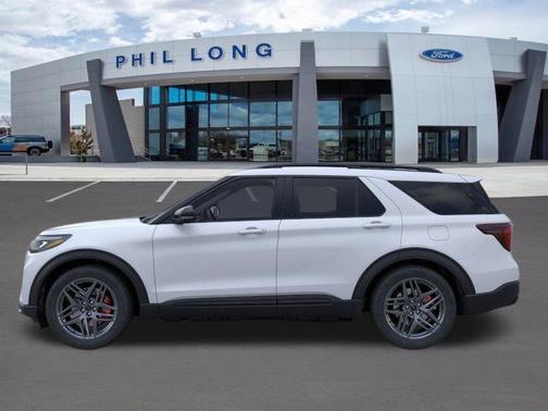 SPACE WHITE METALLIC 2026 Ford Explorer ST