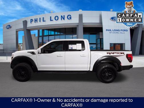OXFORD WHITE 2025 Ford F-150 Raptor