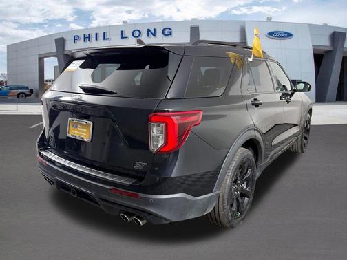 AGATE BLACK METALLIC 2023 Ford Explorer ST
