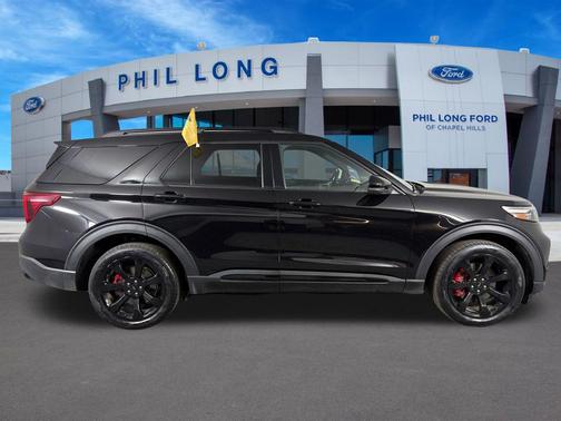 AGATE BLACK METALLIC 2023 Ford Explorer ST
