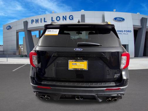 AGATE BLACK METALLIC 2023 Ford Explorer ST