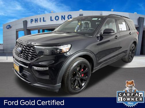 AGATE BLACK METALLIC 2023 Ford Explorer ST