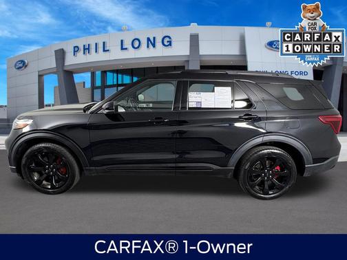 AGATE BLACK METALLIC 2023 Ford Explorer ST