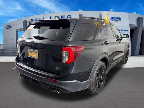 AGATE BLACK METALLIC 2023 Ford Explorer ST