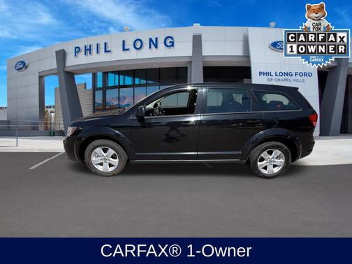 Brilliant Black Crystal Pearlcoat 2013 Dodge Journey SE