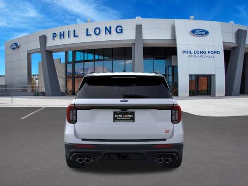 Space White Metallic 2026 Ford Explorer ST