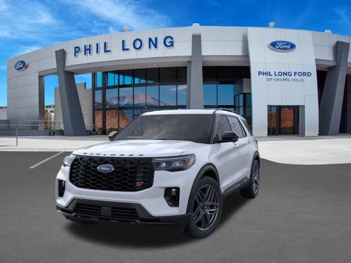 Space White Metallic 2026 Ford Explorer ST