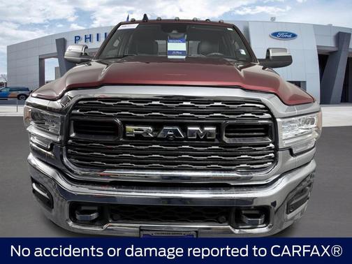 Delmonico Red Pearlcoat 2022 RAM 3500 Limited Crew Cab 4x4 8' Box