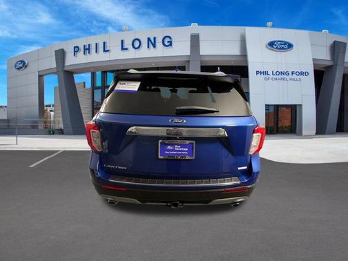 Atlas Blue Metallic 2020 Ford Explorer Limited
