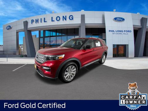 RAPID RED MET TINTED CC 2021 Ford Explorer Limited
