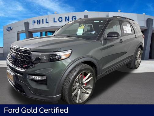FORGED GREEN METALLIC 2024 Ford Explorer ST