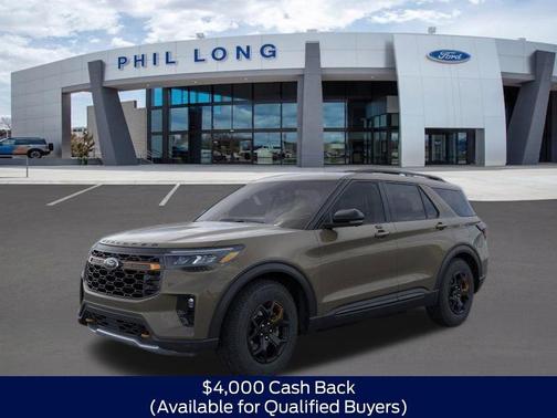 Marsh Gray 2026 Ford Explorer Tremor