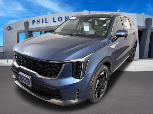 Mineral Blue 2025 Kia Sorento Hybrid EX