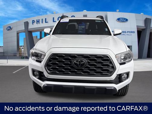 Super White 2021 Toyota Tacoma TRD Off Road
