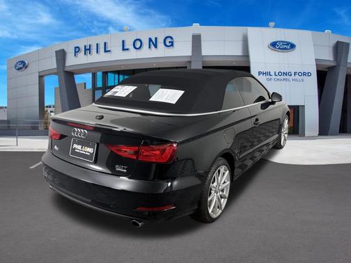 Brilliant Black/Black Roof 2015 Audi A3 2.0T Premium