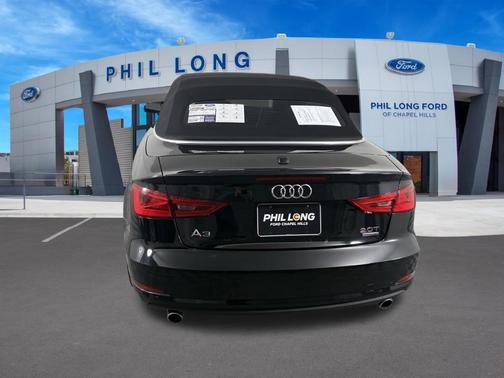 Brilliant Black/Black Roof 2015 Audi A3 2.0T Premium