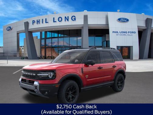 RUBY RED METALLIC TC 2026 Ford Bronco Sport Badlands