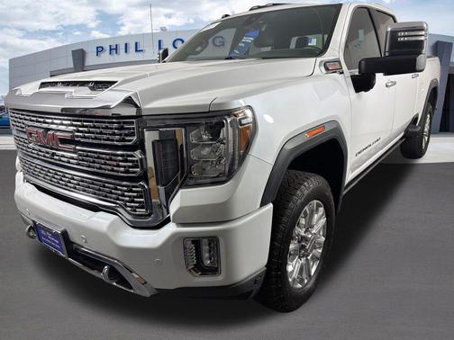White Frost Tricoat 2023 GMC Sierra 2500 Denali