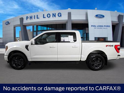 STAR WHITE MET TRI-COAT 2023 Ford F-150 Lariat