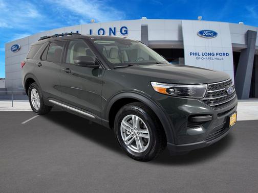 Green Metallic 2023 Ford Explorer XLT