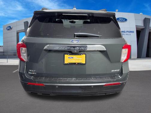 Green Metallic 2023 Ford Explorer XLT